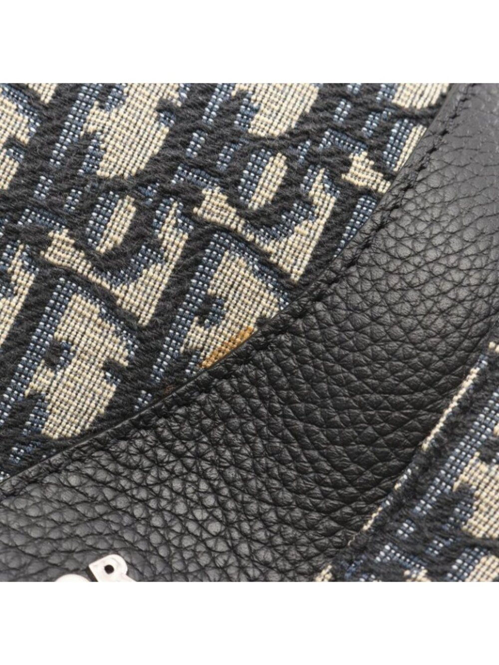 Dior Waist Bag Scarab Black Navy Canvas Leather Beige - Picture 5 of 7